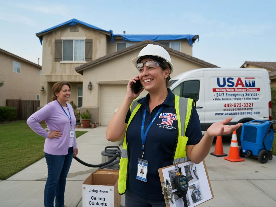 Ceiling Water Damage Restoration Green, KS FAQs